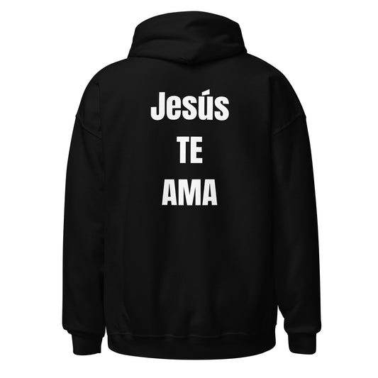 Jesus Te Ama - Sudadera con capucha unisex
